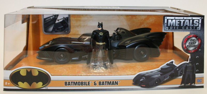 フィギュア いろいろ！！ Jada 1/24 Scale Model Car 98260 - 1989 Batman Movie DC Batmobile