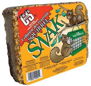 C&S Squirrel Snak Cake Treat For Squirrels 2.7 Lbs Null