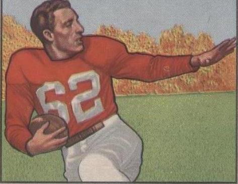 1950 Bowman Charley Trippi #129