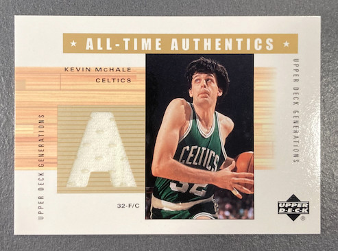 Kevin Mchale 2002-03 Upper Deck Generations All-Time Authentics Jersey White