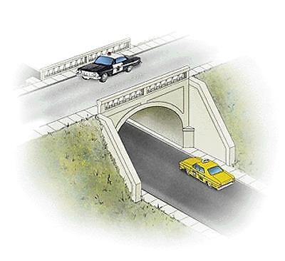 Walthers Cornerstone 933-3196 HO Scale Arched Road Bridge - Street System -- Kit