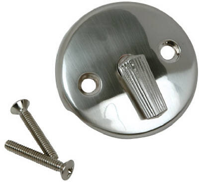 Master Plumber 543-247 Brushed Tub Drain Overflow Face Plate - Quantity 3