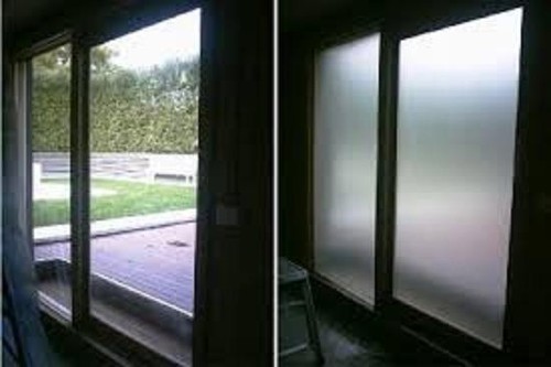 PIO47 FILMS 12"x1' ROLL  PRIVACY FOR OFFICE, BATH, GLASS DOORS