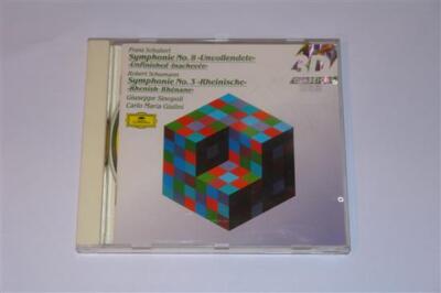 Schubert: Symphony 8; Schumann Symphony 3 - Music CD -  -   -  - Very Good - aud