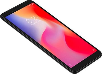 Xiaomi REDMI 6 Smartphone Dual Sim da 64 GB, Nero, 3GB [Italia] BANDA 20 GLOBAL