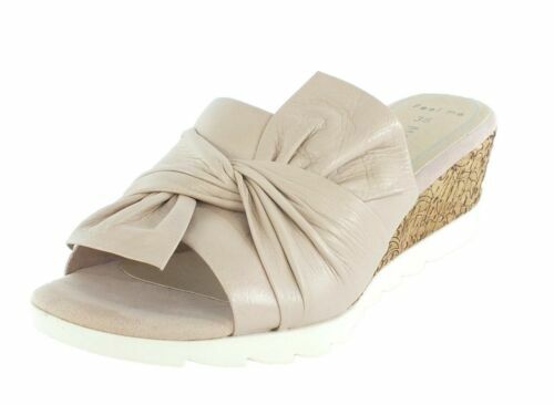 MARCO TOZZI Sandali Donna con Tacco con Cinturino Regolabile Vegani, Multicolore (Nude Comb), 36 EU