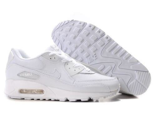 brand new mens nike air max 90 essential trainers in white Nike Air Max 90 Essential Trainers In White 537384 111