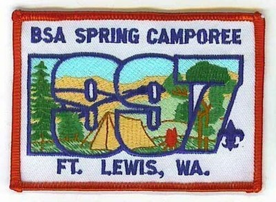 Aquila District 1997 Camporee patch - Chief Seattle Council