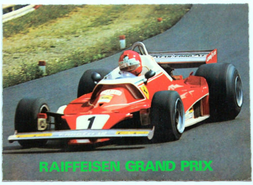 Niki Lauda Formula 1 Racing Fan Postcards