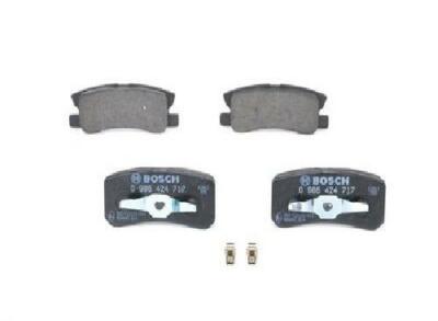 Original BOSCH Bremsbelagsatz Scheibenbremse 0 986 424 717 für Citroën Dodge