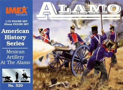 Imex Américain Histoire Séries Mexicain Artillerie At The Alamo 1/72 520