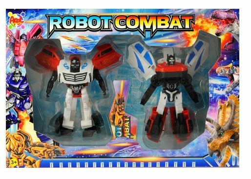 Robot Combat 2 Robot Trasformabili Giocattolo Gioco Bambini sar