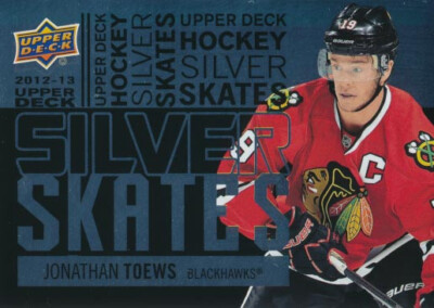 2012-13 Upper Deck SILVER SKATES #10 JONATHAN TOEWS - Chicago Blackhawks