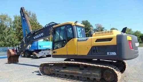 Volvo EC220DL Rear view camera