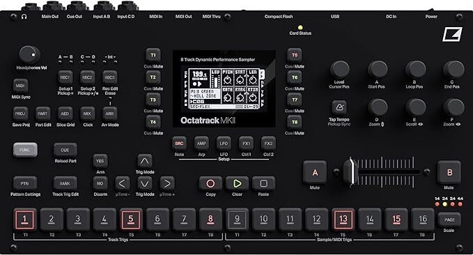 DTM・DAW Elektron Octatrack DPS-1 MK II Black elektron Octatrack DPS-1 MKII (Black)｜ミュージックランドKEY