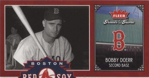 2006 Fleer Greats of the Game - Bobby Doerr #BOS-BD