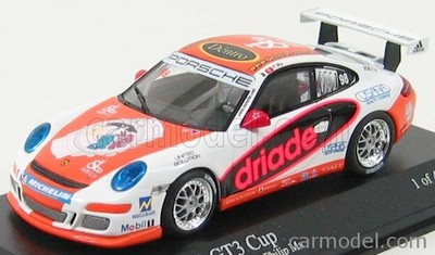 SCALA 1/43 PORSCHE 911 GT3 N 98 CARRERA CUP ASIA MACAU 2007