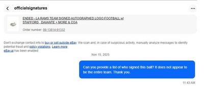 Item photo(s) from verified buyer