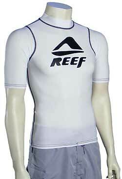 Рашгард Reef Water Me SS — белый — новый