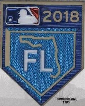 2018 Topps - Mlb Spring Training Logo Patch Andrew Benintendi #STP-AB ...