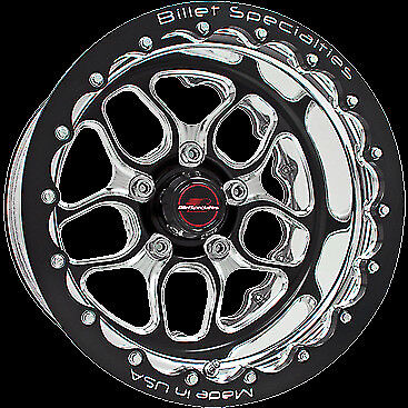 Billet Specialties Win Lite Drag Pack Black Anodized Wheels 18x5