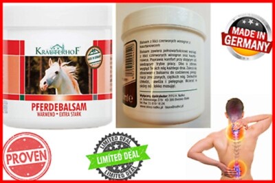 Asam Krauterhof Pferdebalsam Gel Balm with STRONG WARMING EFFECT 100ml