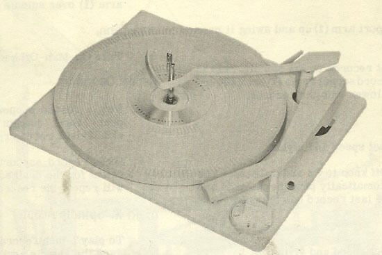 1964 GENERAL ELECTRIC RD-100 PHONOGRAPH RECORD PLAYER SERVICE MANUAL PHOTOFACT