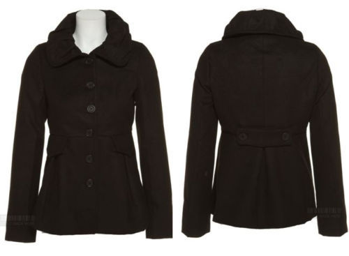 Casacos, jaquetas e coletes femininos BB Dakota Peacoat