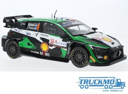 Ixo Models Rally Croatia Hyundai I20 N Wrc1 No.4 E. Lappi J. Ferm Ixo18rmc1