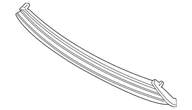 Genuine Lower Radiator Grille KS7Z-17B968-BA