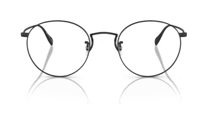 OLIVER PEOPLES OLIVER PEOPLES 0OV1186 COLERIDGE 5062 MATTE BLACK ROUND MEN'S EYEGLASSES