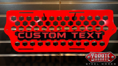 Polaris Slingshot Custom Text Honeycomb Center Grille (Choose Year 2015-2024+)