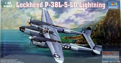 TRP02227 1:32 Trumpeter P-38L-5-L0 Lightning