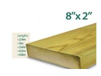 Tanalised Timber Studwork (8x2)