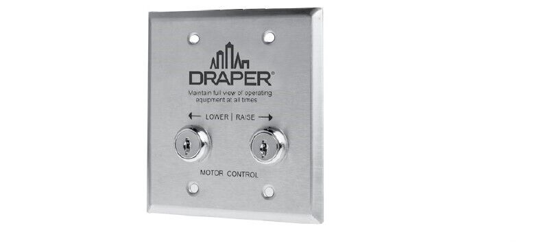 Draper C112.136 Dual Gang Key Switch