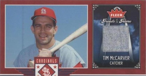 2006 Fleer Greats of the Game - Tim McCarver #STL-TM