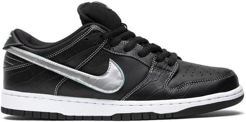 Size 7 - Diamond Supply Co. x Nike Dunk Pro SB Low Black Diamond