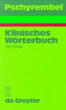 Pschyrembel Klinisches WÃ¶Rterbuch Von Hildebrandt, Helmu... | Buch | Zustand Gut