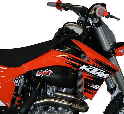 Black New IMS 117334-BK1 Large Capacity Gas Tank 2.9 Gal