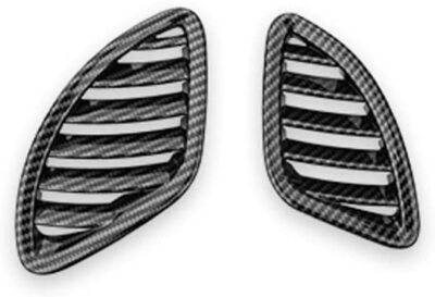 Carbon Fiber ABS Left Right Air Vent Outlet Cover Trim For Kia Stinger 2018-2024