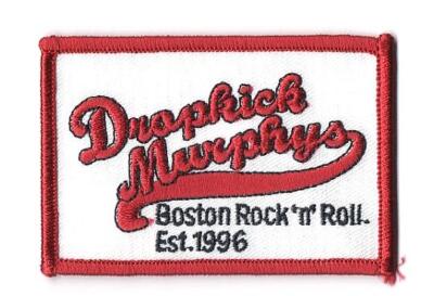 Dropkick Murphys Boston Rock N Roll  Iron On Sew On Embroidered Patch 3''x 2''