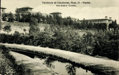 Ak Madrid, España, Residencia de Estudiantes, Pinar, 21, Vista... - 4798007