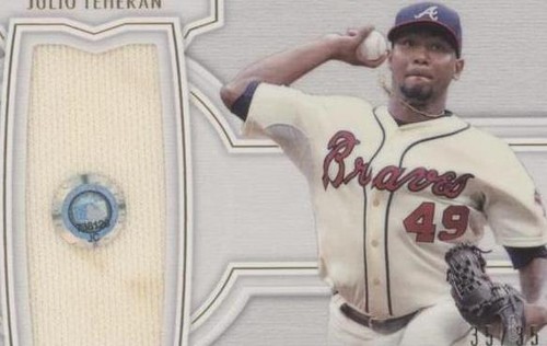 2020 Topps Definitive Collection - Julio Teheran #DJRC-JT