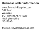 triumph-recycler*com
