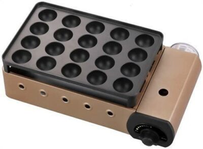 Iwatani Cassette Grill Takoyaki Machine Flame 20 Holes Gas CB-TK-A Japan