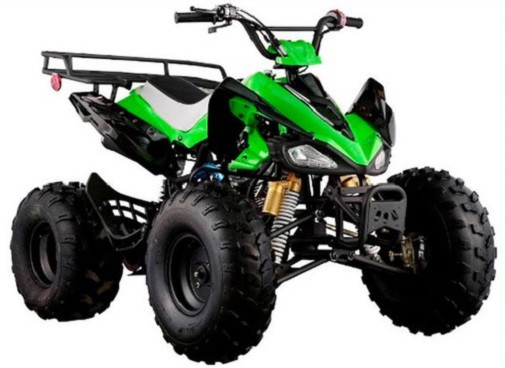 RPS NEW JET 8 125CC ATV WITH STEEL WHEELS AIR COOLED, SINGLE CYLINDER 4 STROKE