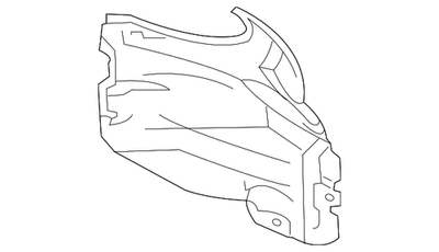 Genuine Mitsubishi Liner Extension 5370A387