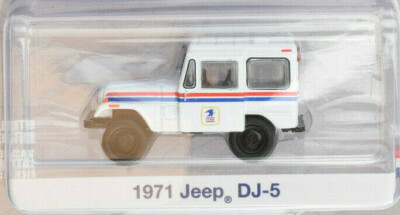 Greenlight USPS 1971 Jeep DJ-5 Postal Delivery Vehicle 1:64 Diecast Car 29997