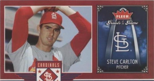 2006 Fleer Greats of the Game - Steve Carlton #STL-SC