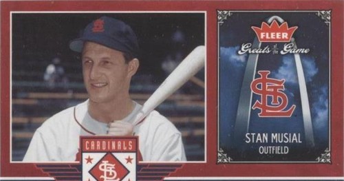 2006 Fleer Greats of the Game - Stan Musial #STL-SM